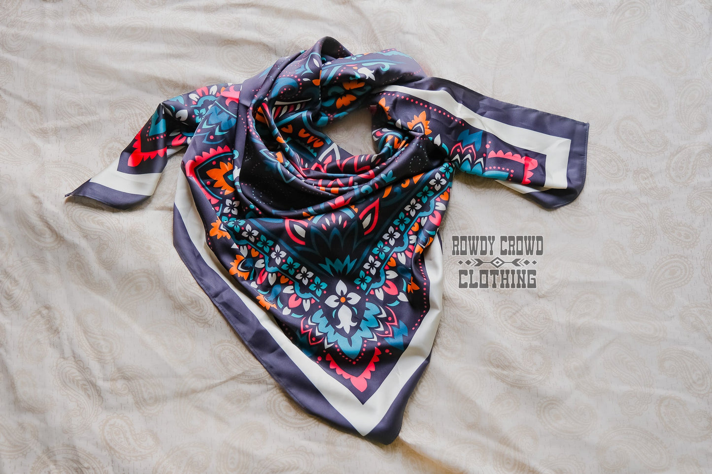  Women's scarf, Western Accessories, Western Apparel, Western Wholesale, western wild rags, cowboy rags, cowboy scarf, Wholesale Accessories, Wholesale Apparel, colorful wild rags, bright wild rags, unique wild rags