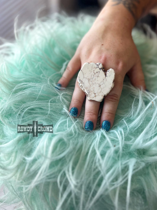 White Water Scarf Slide/ Ring / Tee Clip